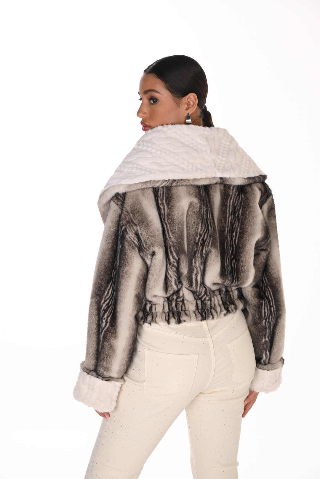 Frank Lyman Faux Fur Jacket 263799
