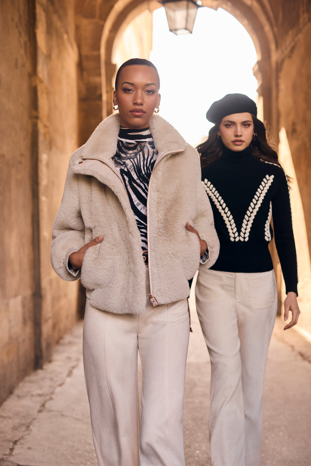 Frank Lyman Faux Fur Jacket 263800