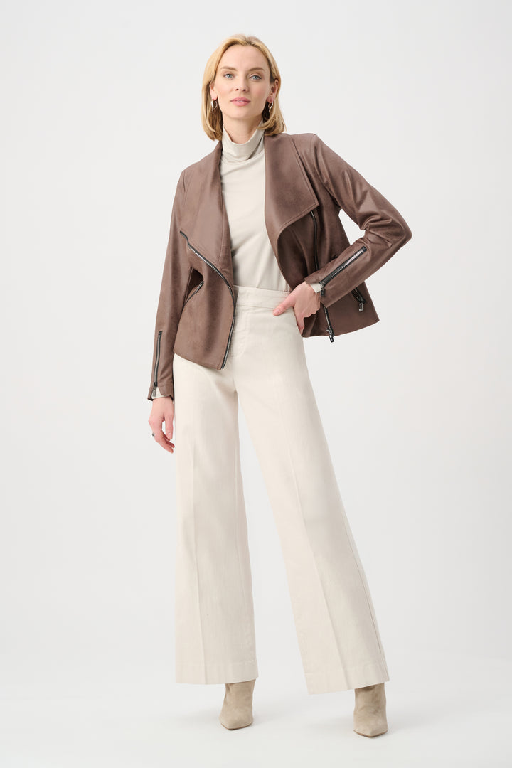 Foiled Knit Fitted Jacket Style 263908