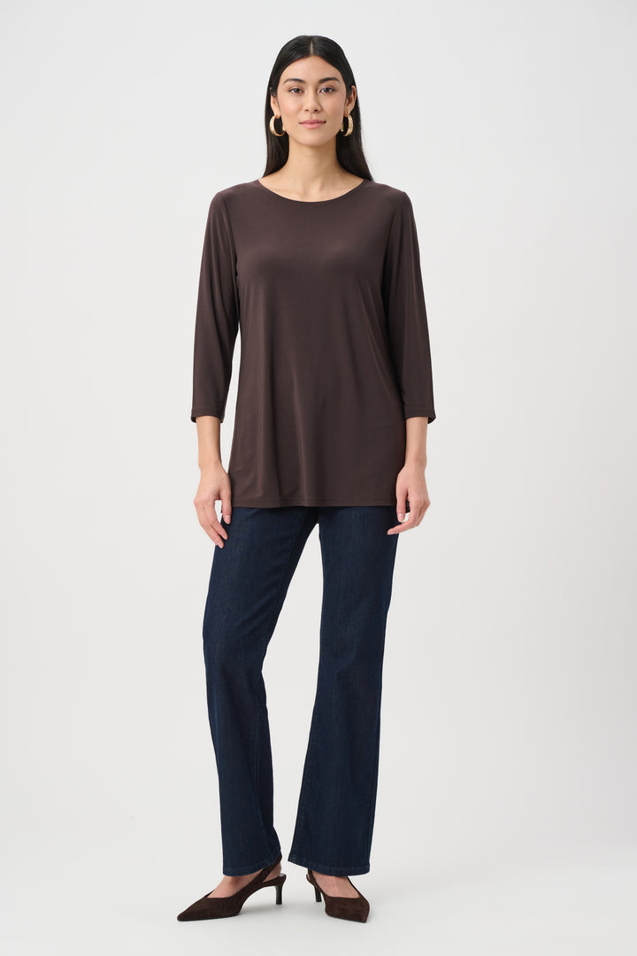 Silky Knit Straight Tunic Style 263926