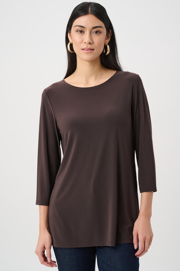 Silky Knit Straight Tunic Style 263926