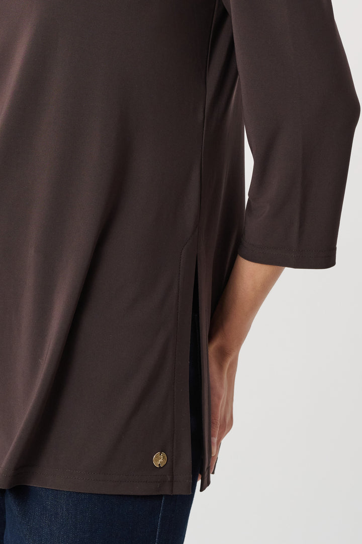 Silky Knit Straight Tunic Style 263926