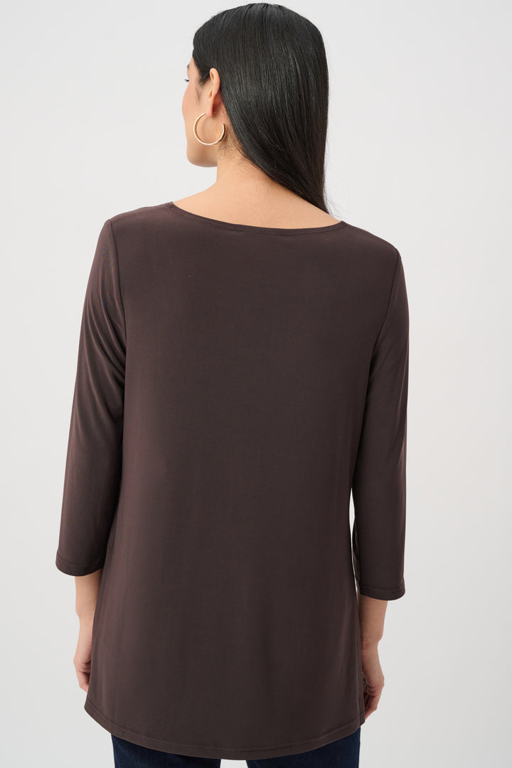 Silky Knit Straight Tunic Style 263926