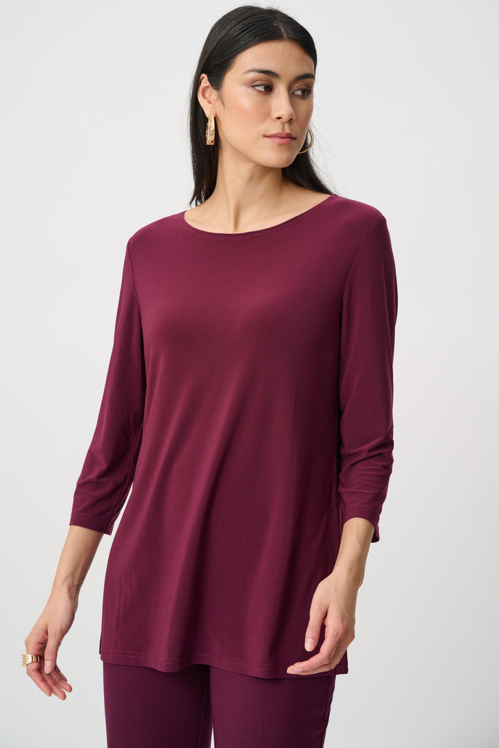 Silky Knit Straight Tunic Style 263926