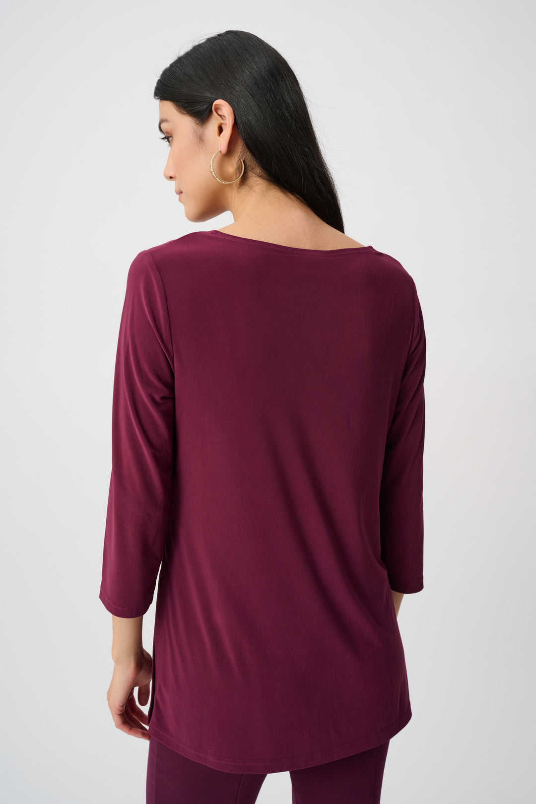 Silky Knit Straight Tunic Style 263926