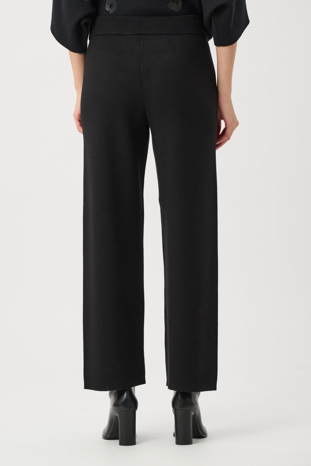 Brushed Viscose And Nylon Knit Pull-On Pants Style 263934