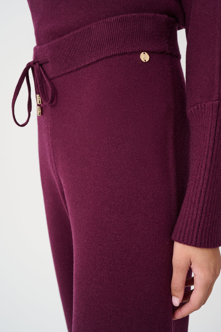 Brushed Viscose And Nylon Knit Pull-On Pants Style 263934