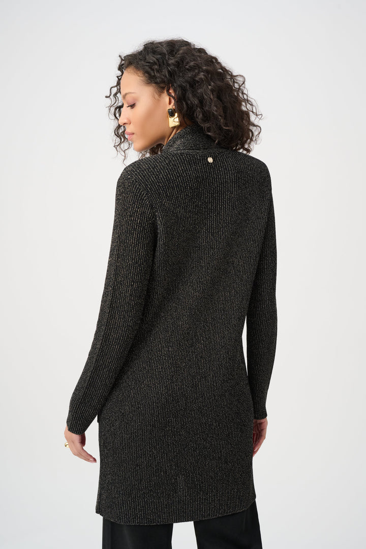 Lurex Knit Military-Style Cover Up Style 263960