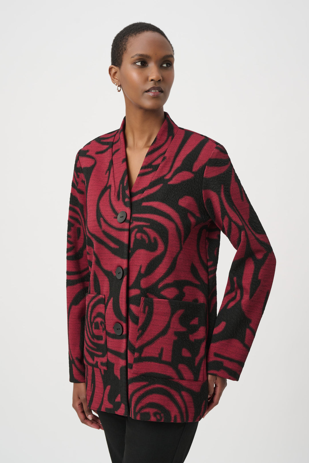 Floral Longline Coat 264004