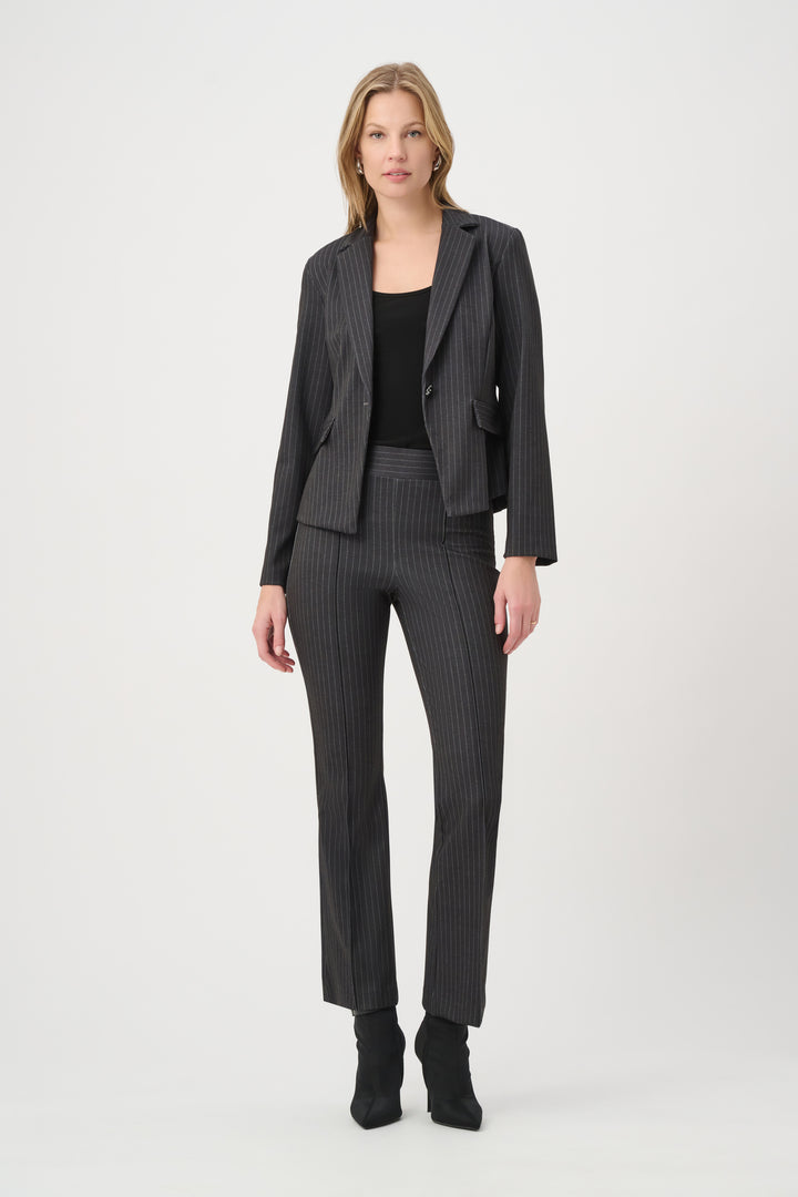 Pinstripe Flared Pants 264008