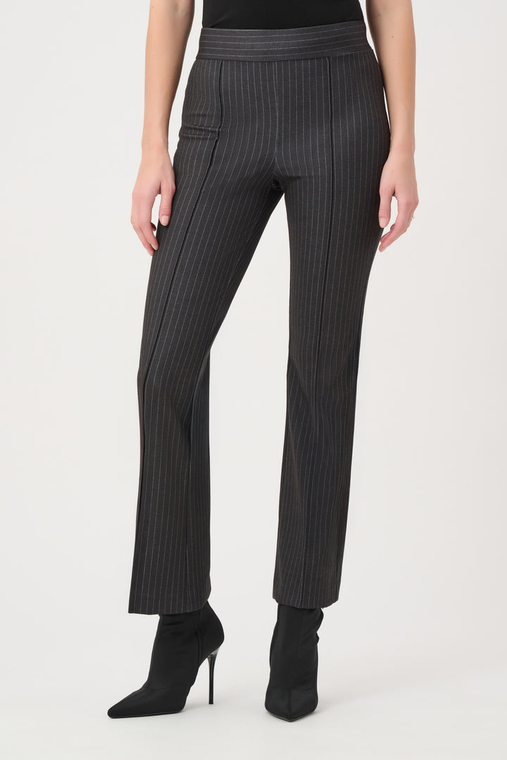 Pinstripe Flared Pants 264008