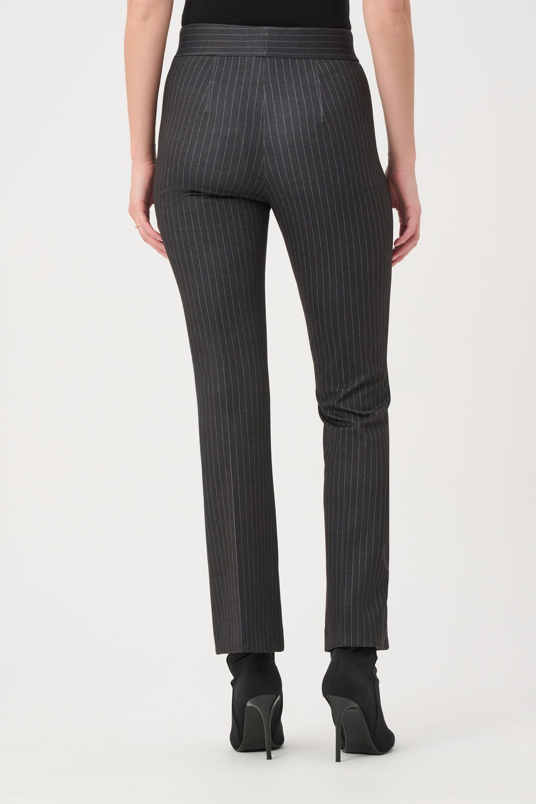 Pinstripe Flared Pants 264008