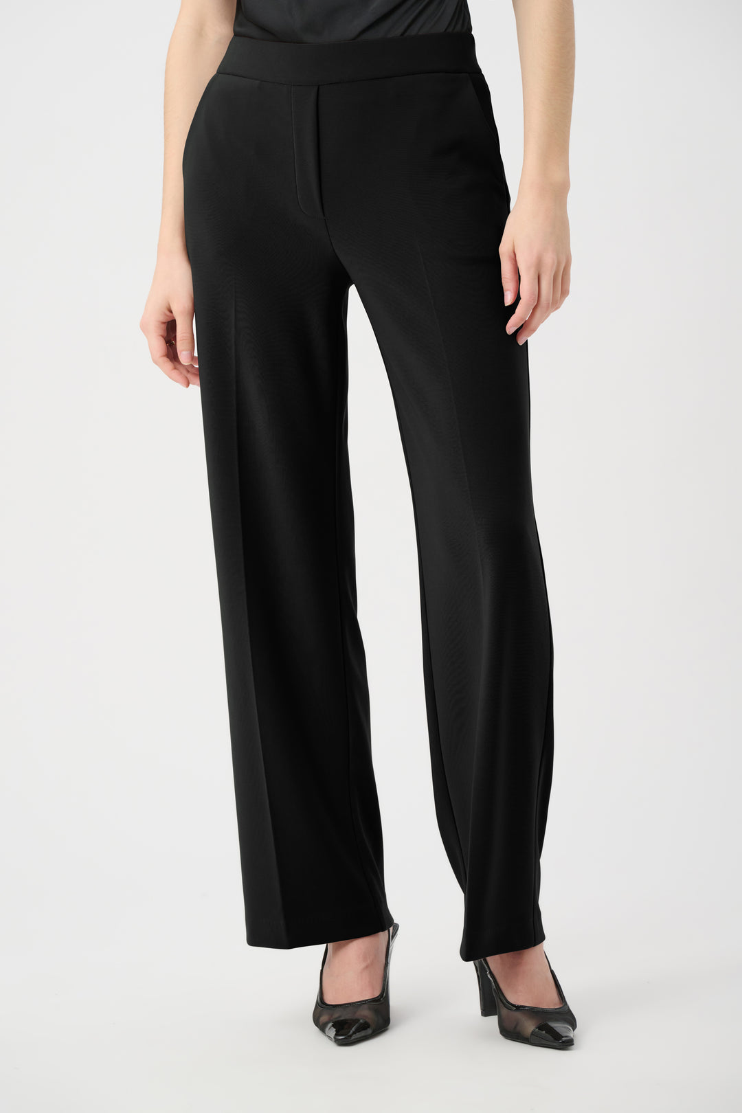 Pull-On Wide-Leg Pants 264010