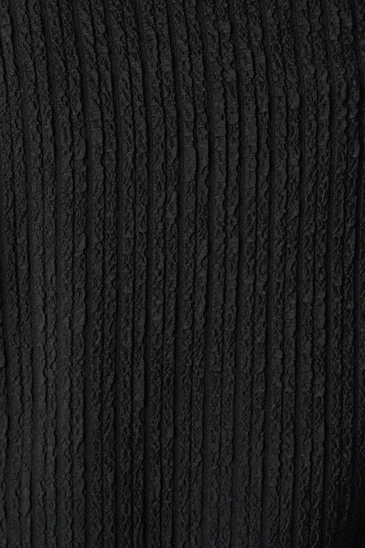 Textured Cowl Neck Top 264019