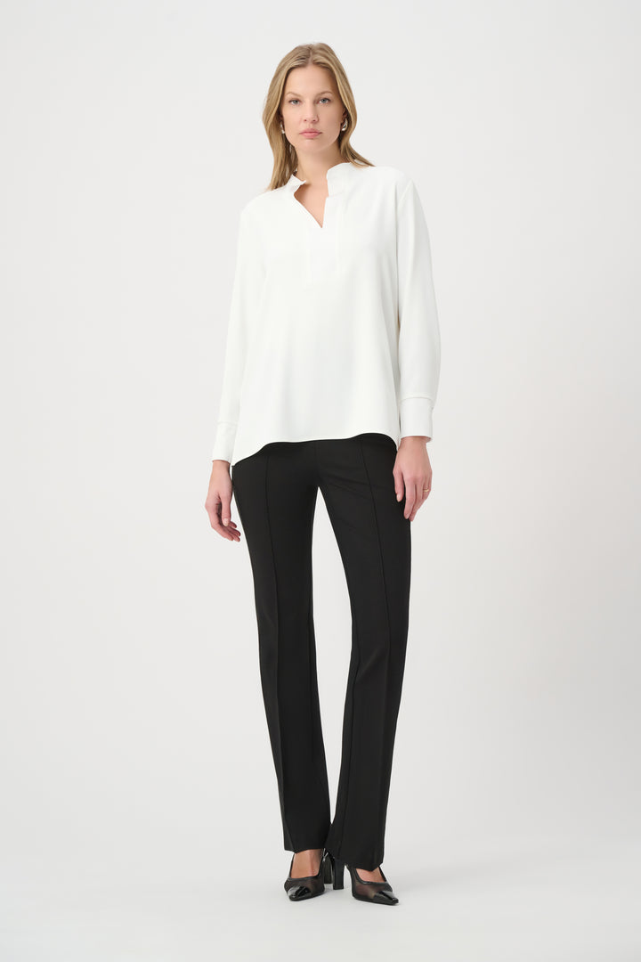 Long Sleeve Stand Collar Tunic 264022