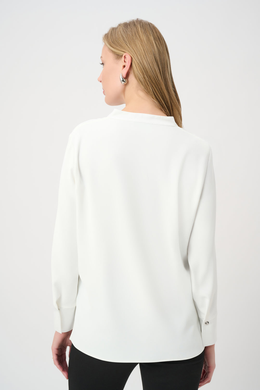 Long Sleeve Stand Collar Tunic 264022