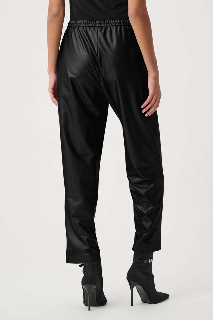 Leatherette Drawstring Pants 264036