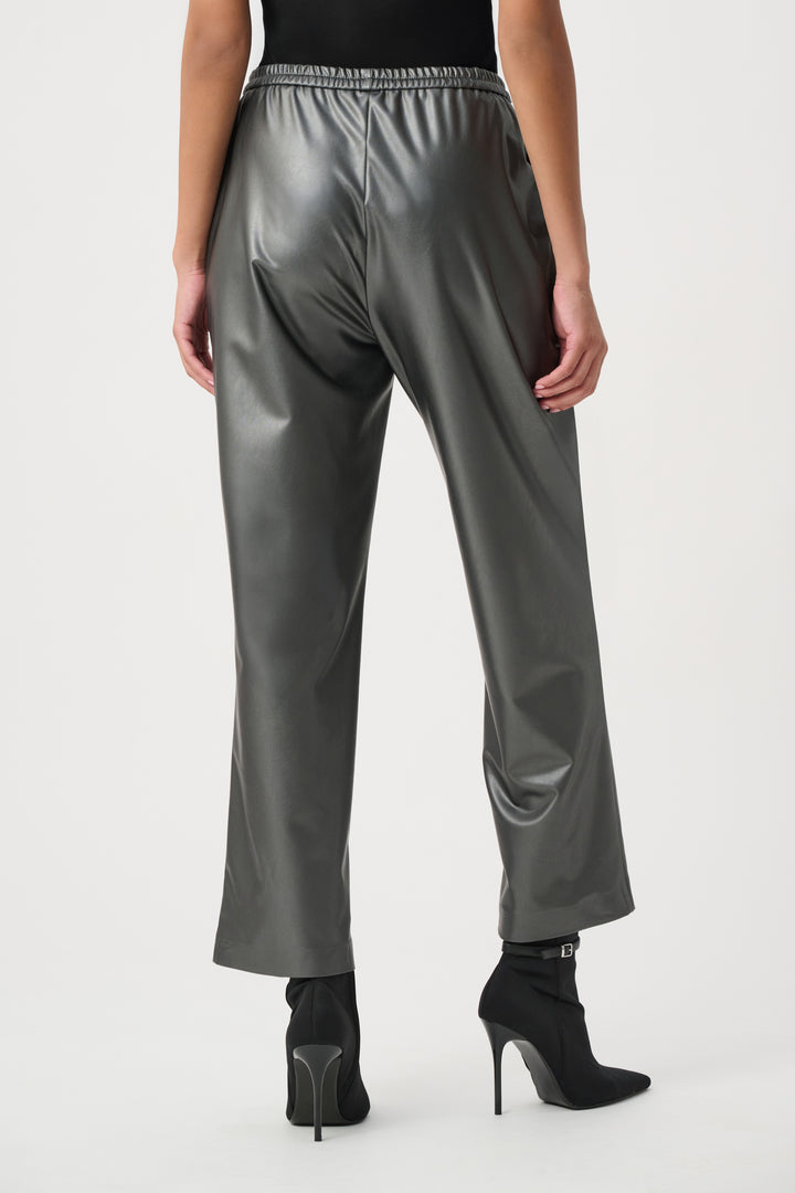 Leatherette Drawstring Pants 264036