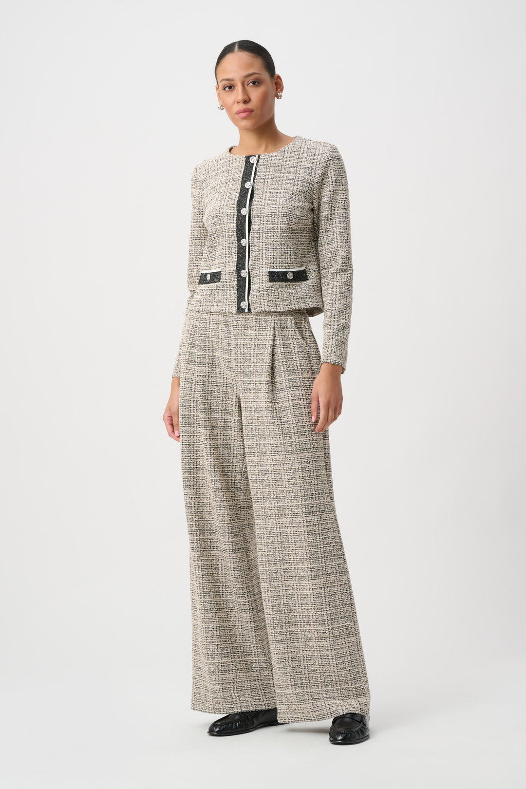 Plaid Boucle Jacket 264040