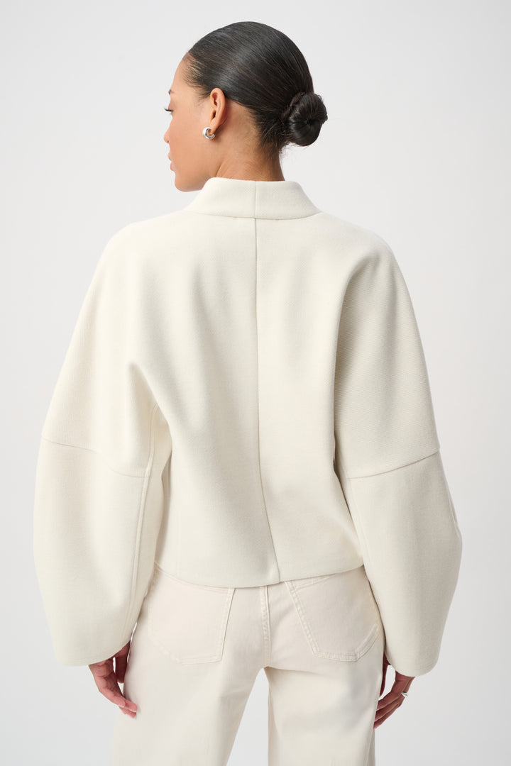 Shawl Collar Boxy Jacket 264043