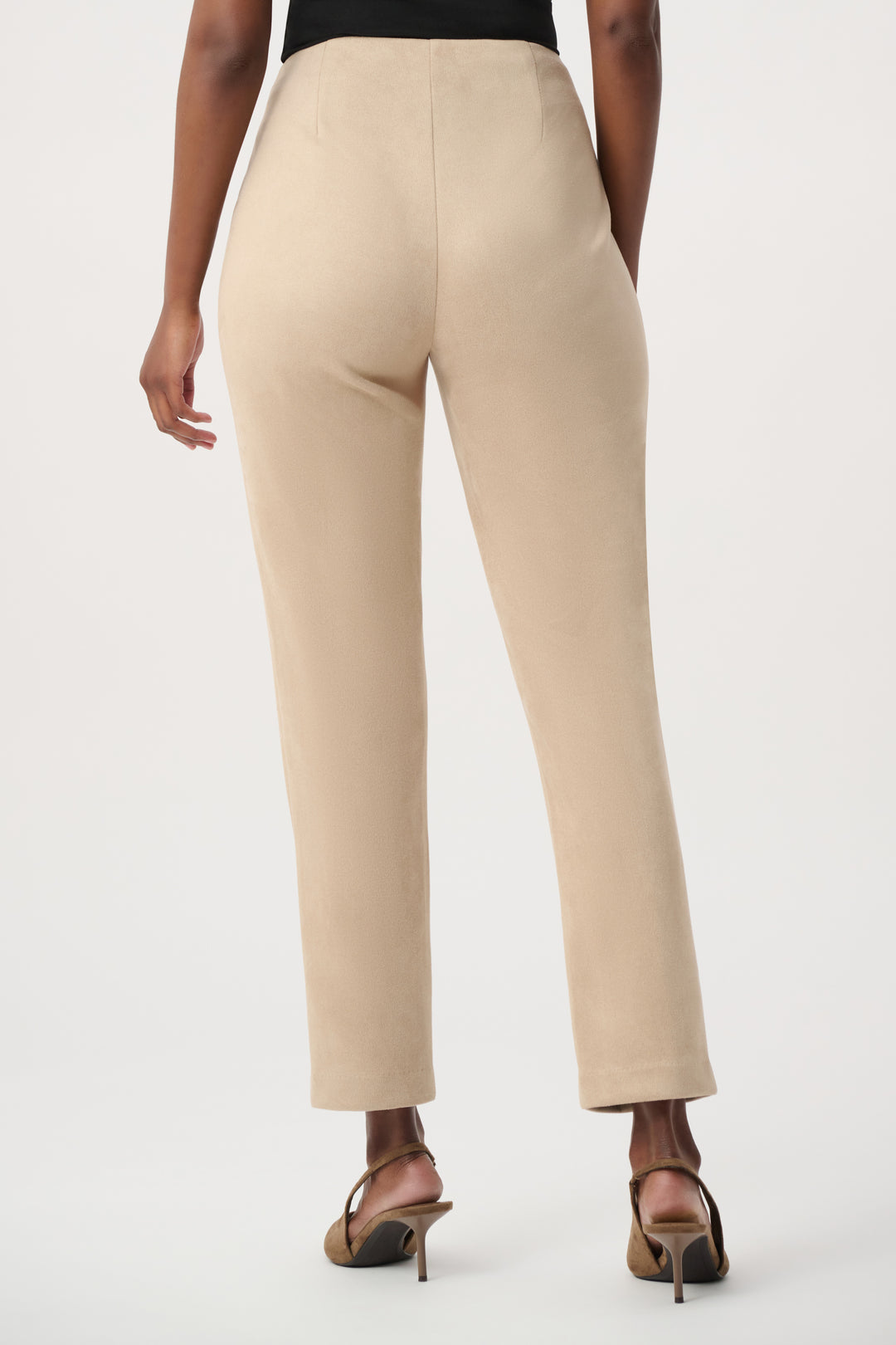 Faux Suede Pull-On Pants 264048