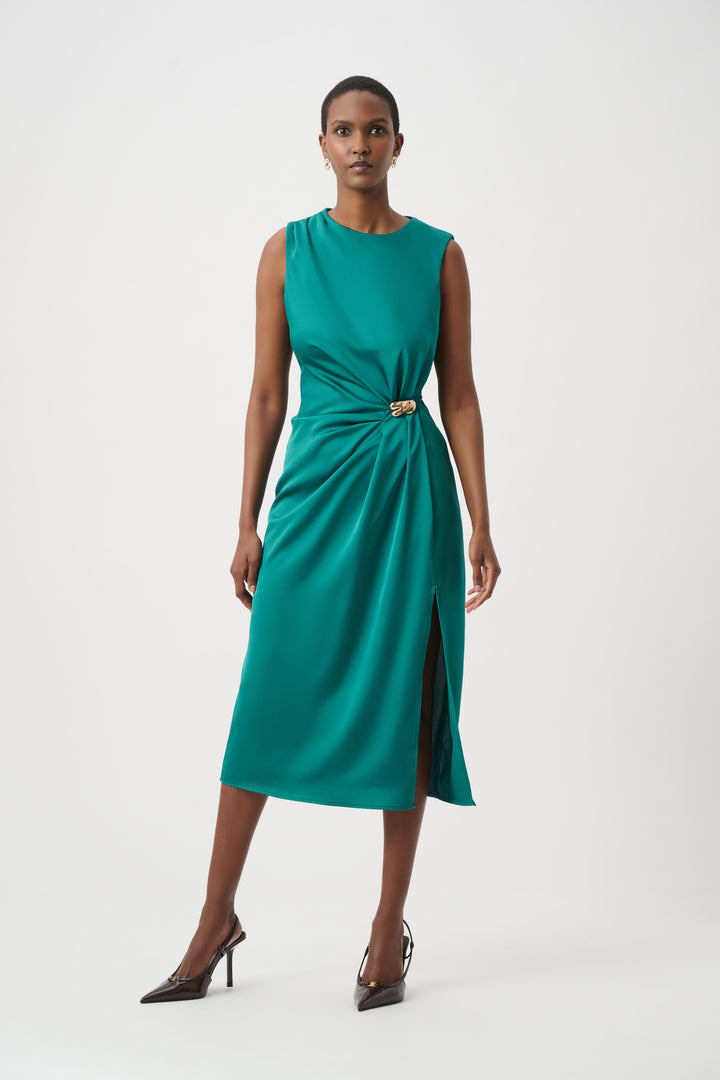 Recycled Satin Sheath Dress 264066