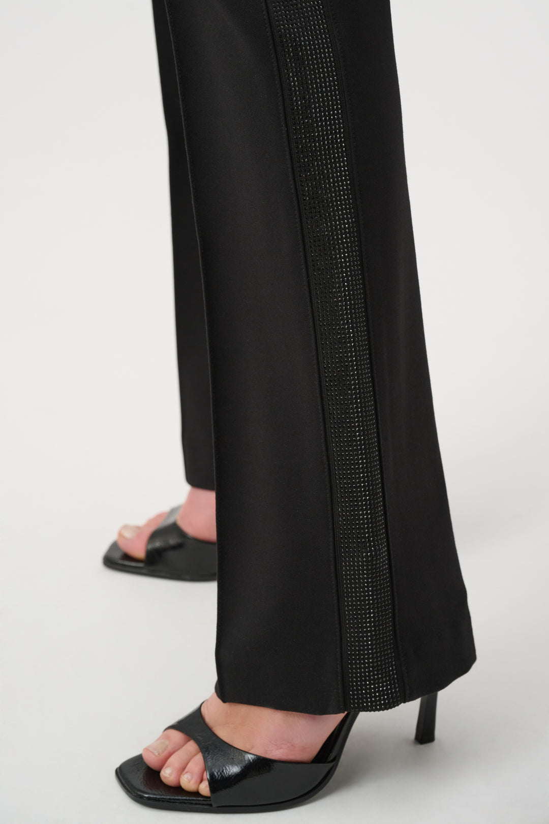 Flared Pants with Rhinestones 264074
