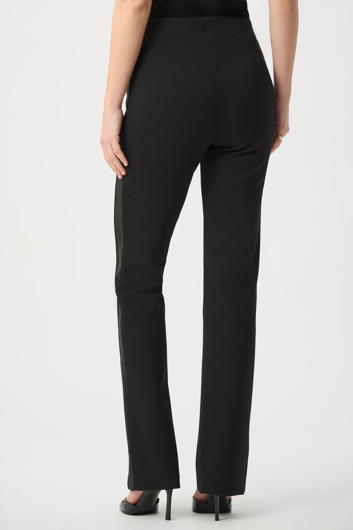 Flared Pants with Rhinestones 264074