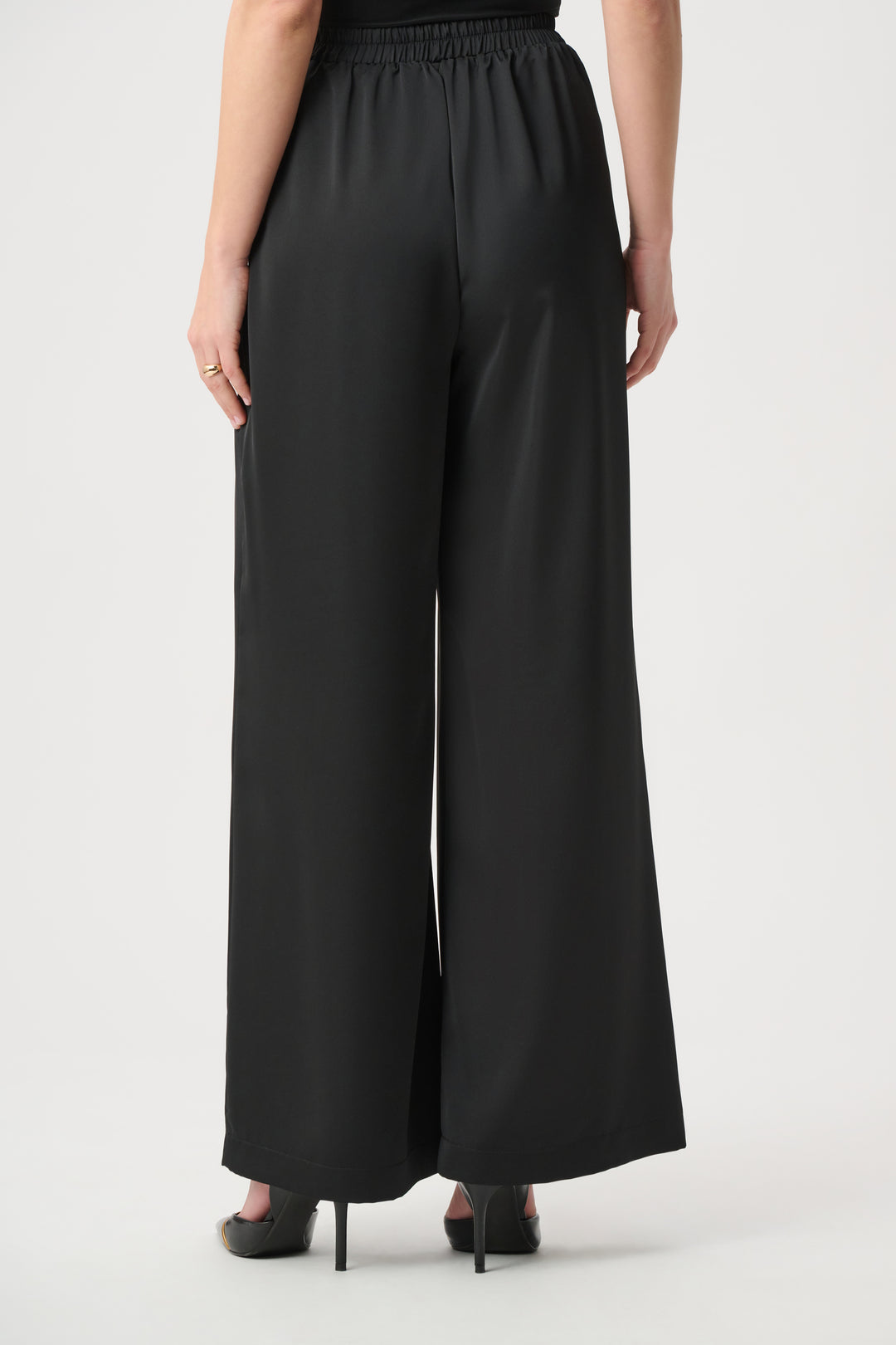 Recycled Satin Wide-Leg Pants 264078