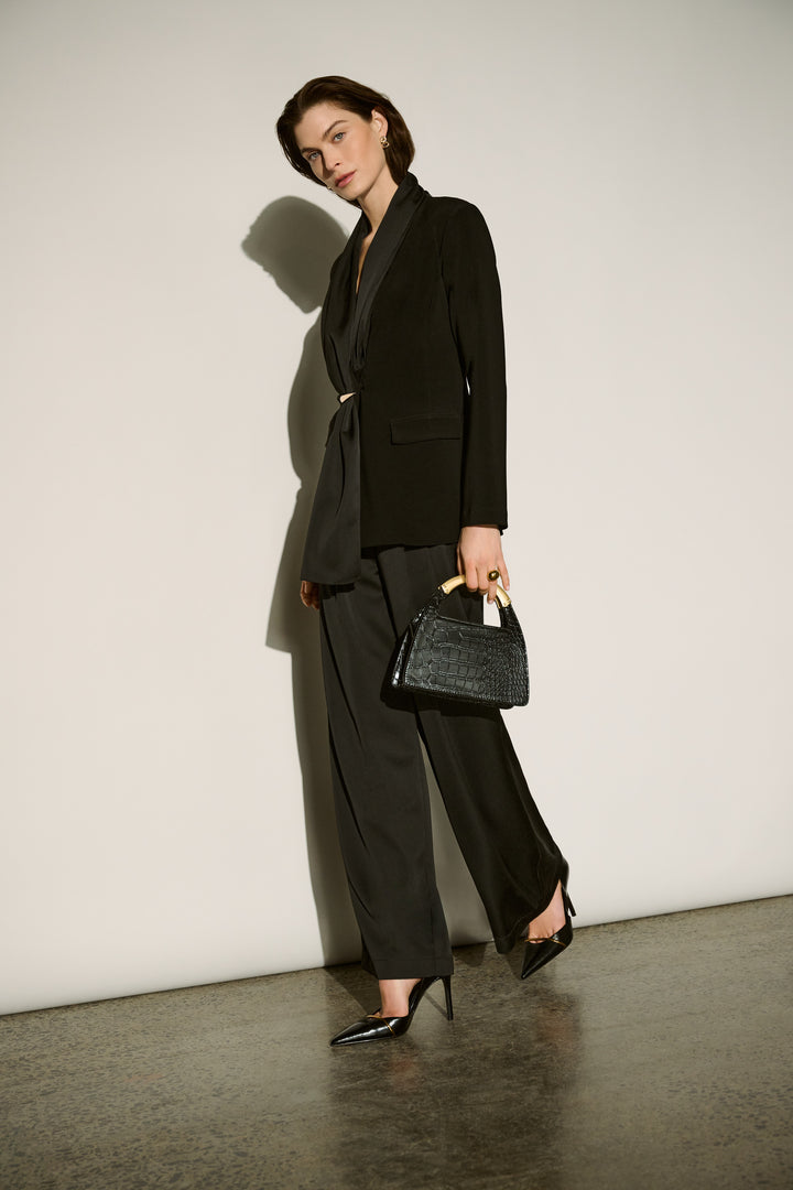 Recycled Satin Wide-Leg Pants 264078