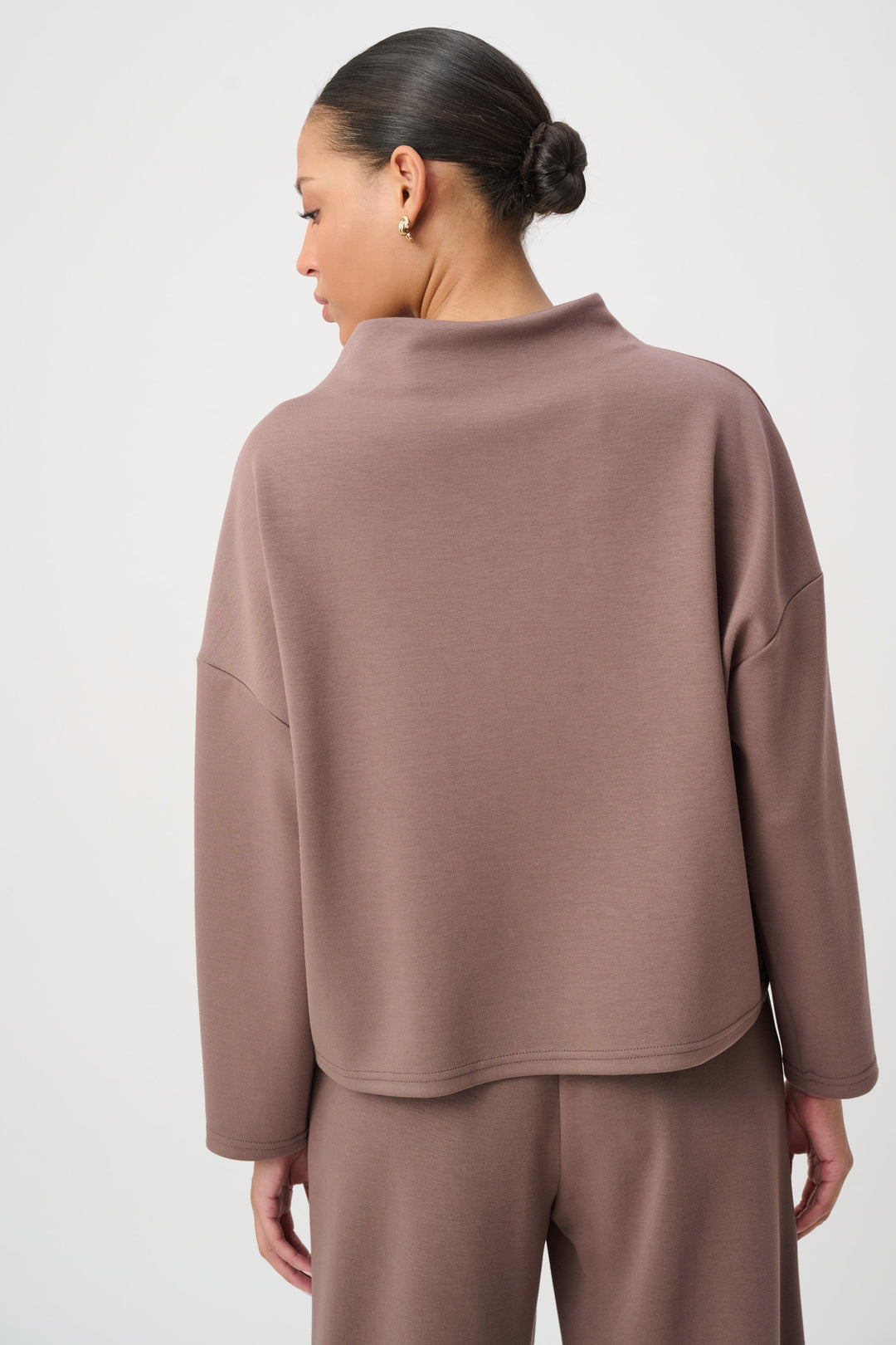 Embellished Seams Boxy Top 264081