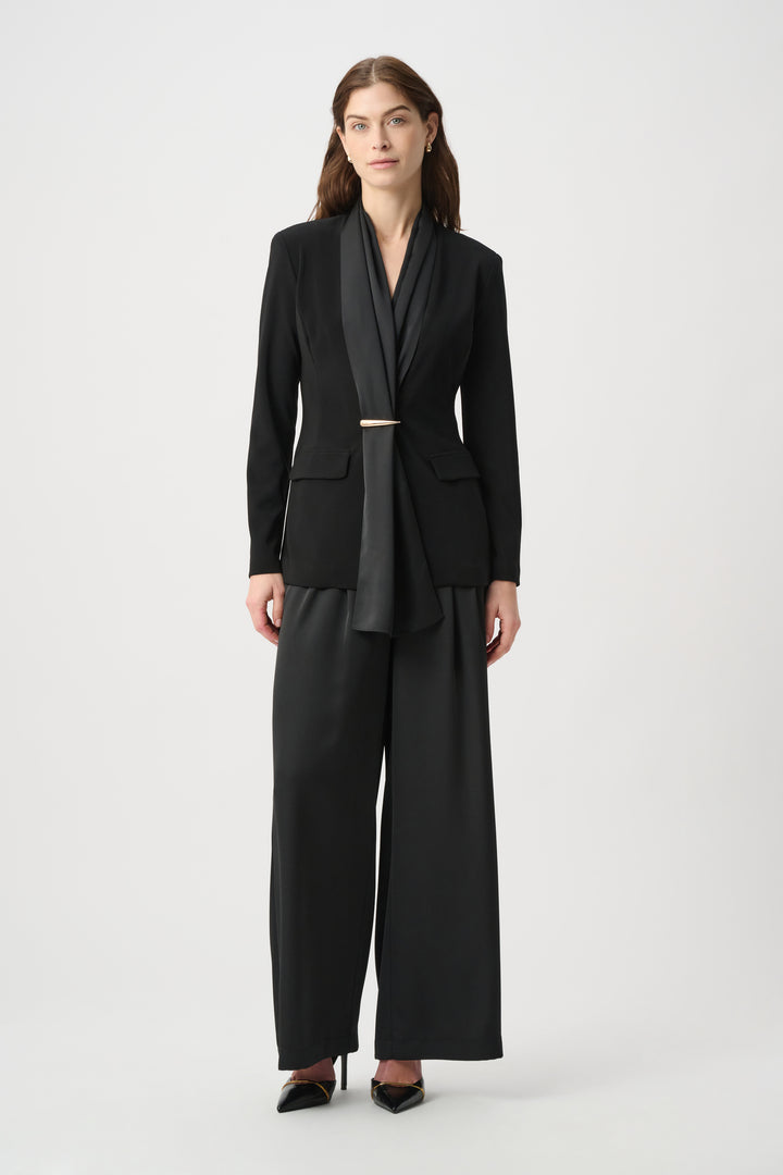 Scarf Collar Blazer 264092