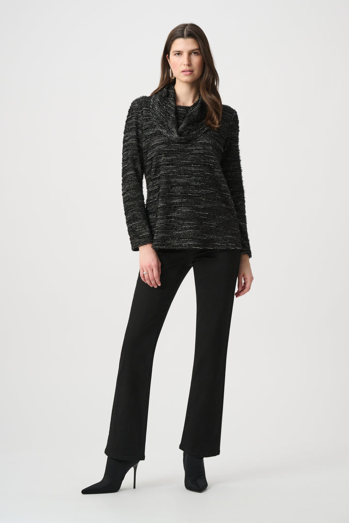 Novelty Knit Cowl Neck Tunic 264095