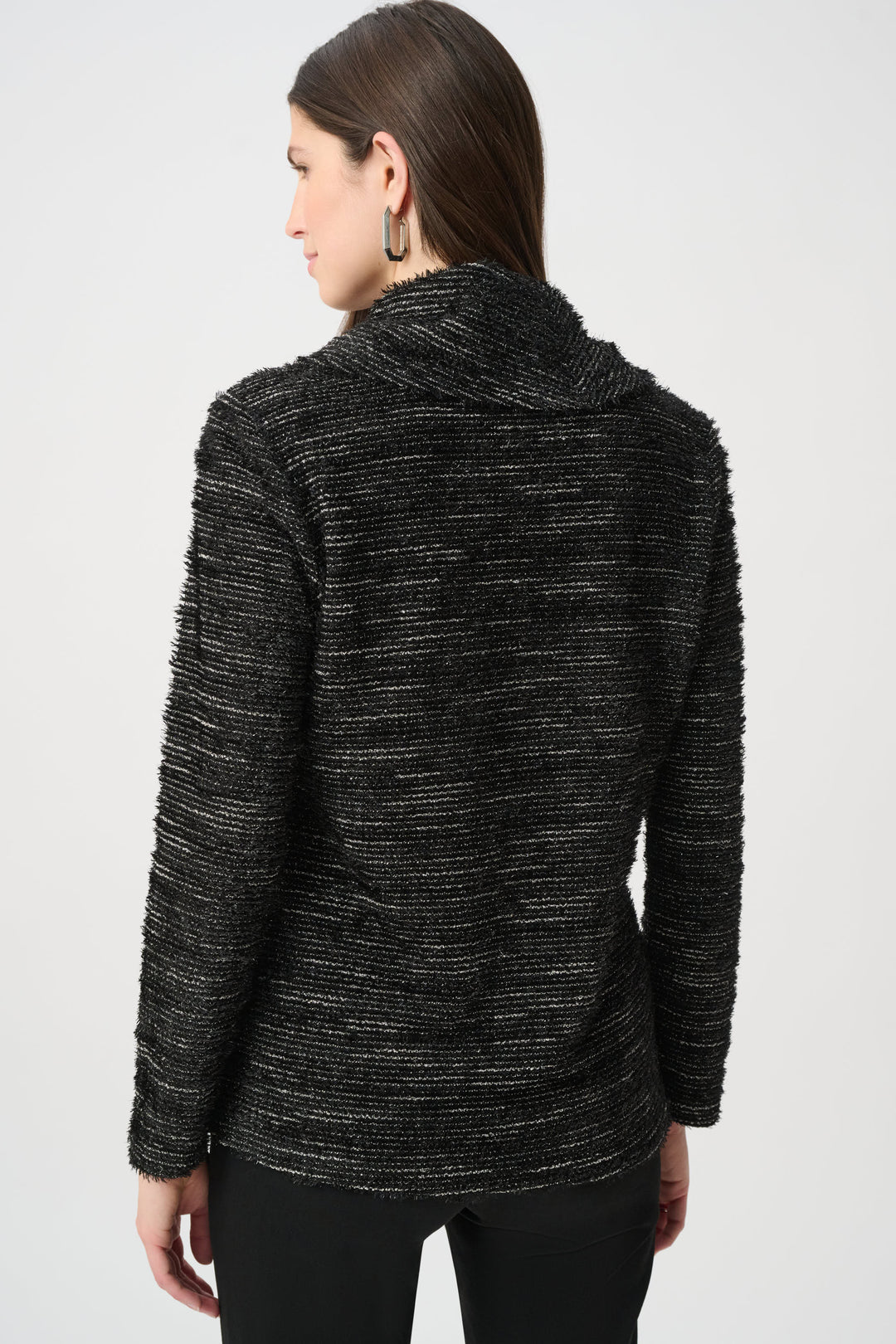Novelty Knit Cowl Neck Tunic 264095