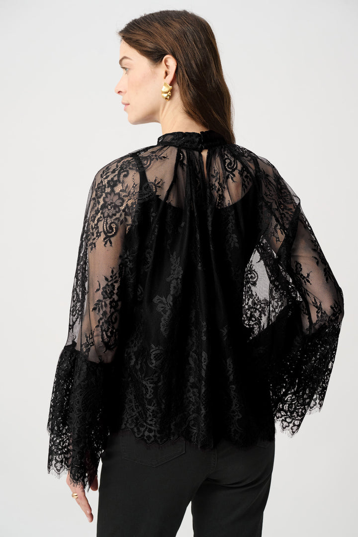 Scalloped Lace Trapeze Top 264098