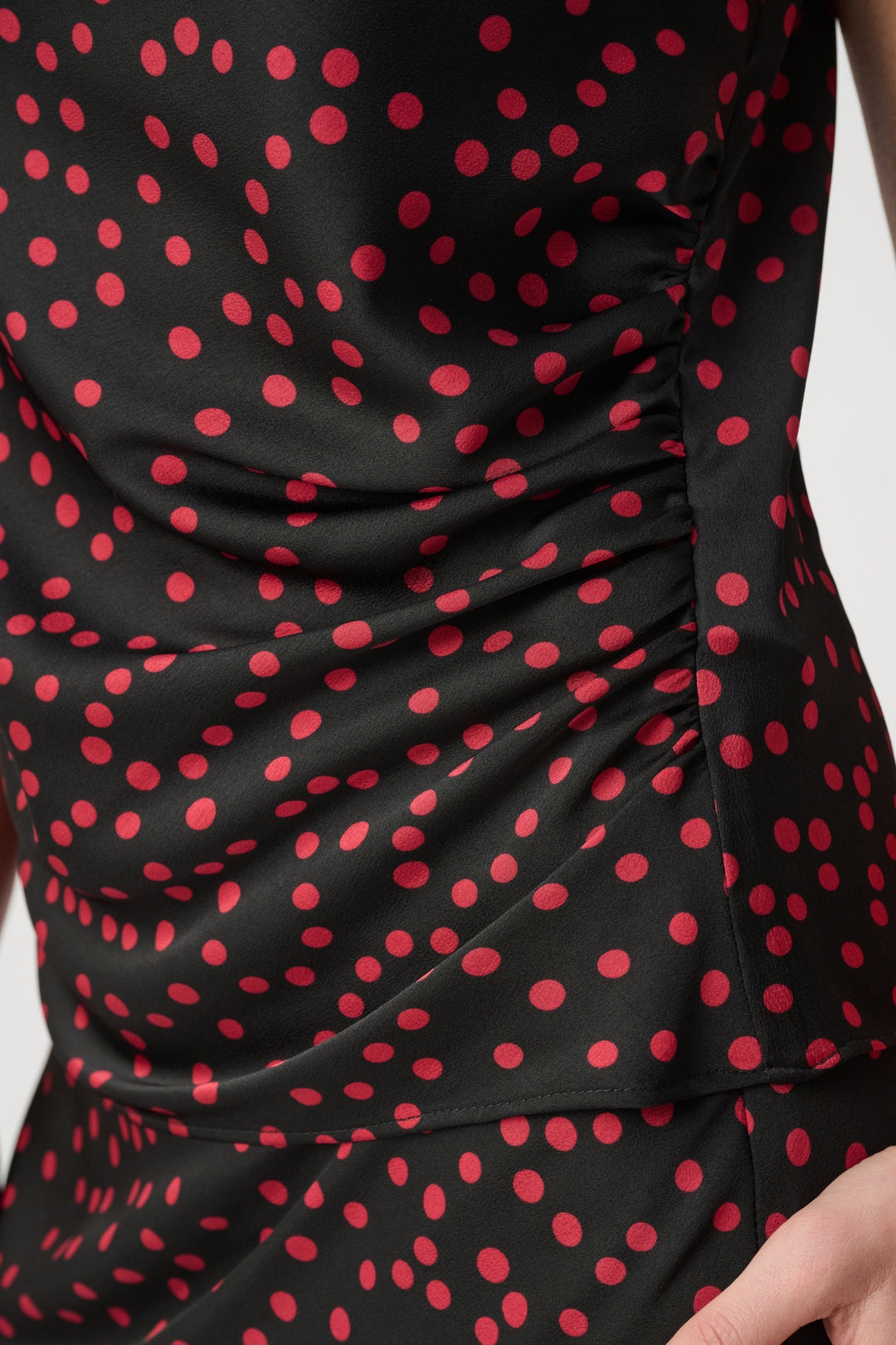 Polka Dot Recycled Satin Top 264117