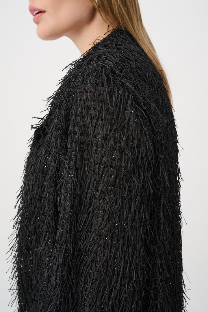 Fringed Short Blazer 264128