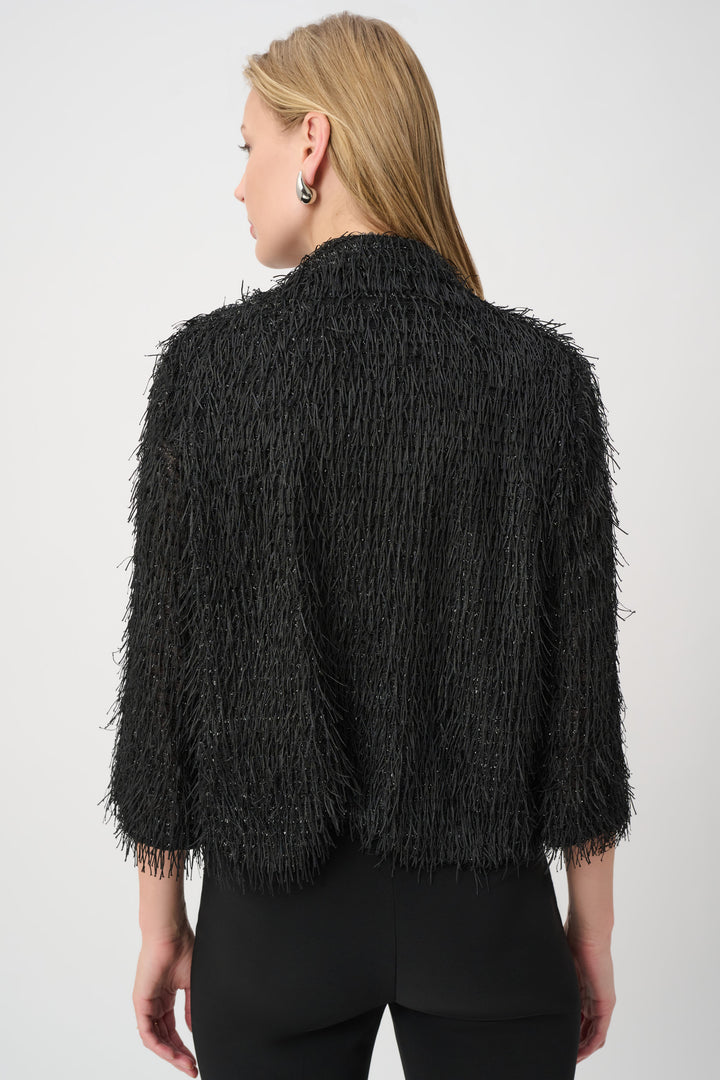 Fringed Short Blazer 264128