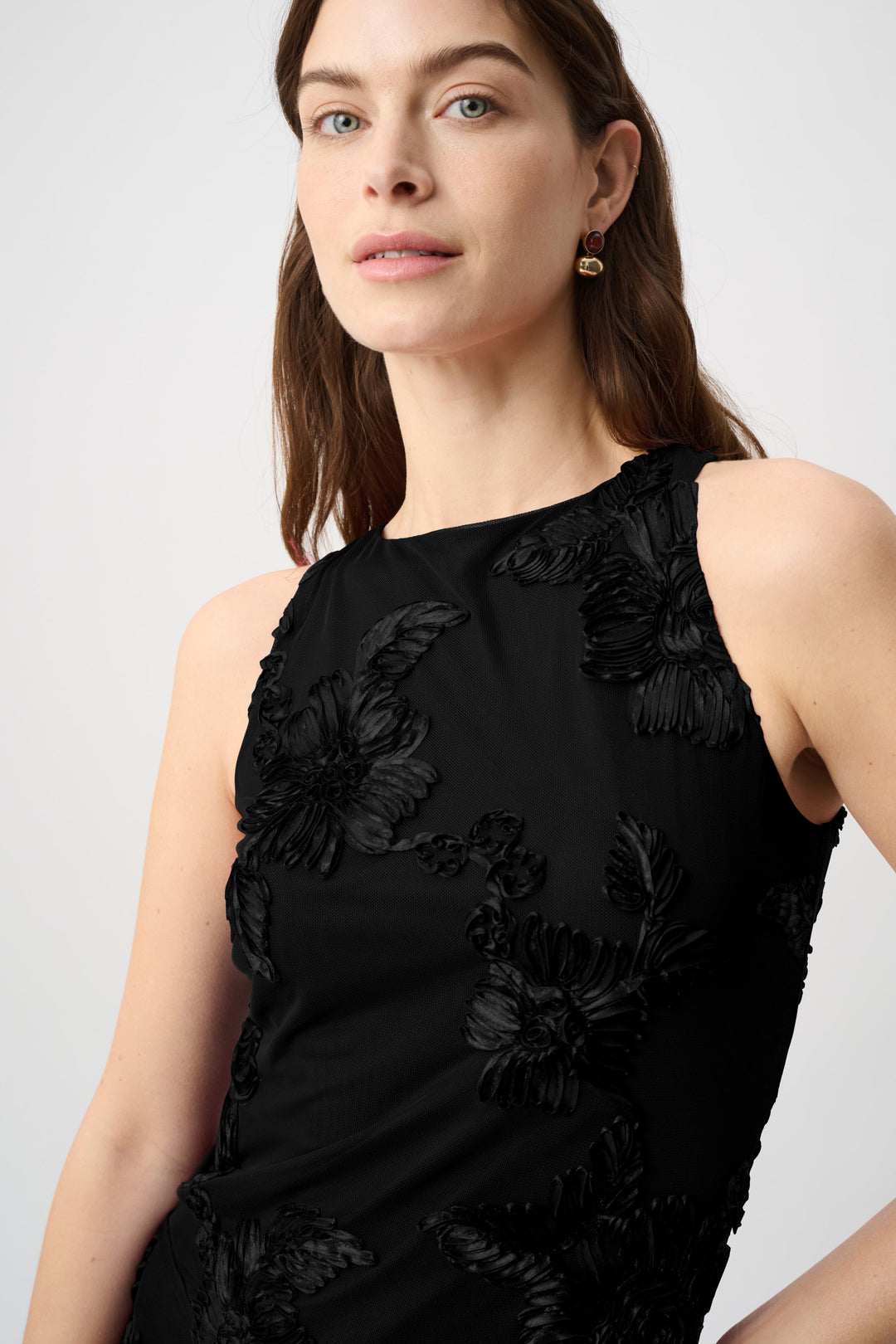 Embellished Sleeveless Top 264141
