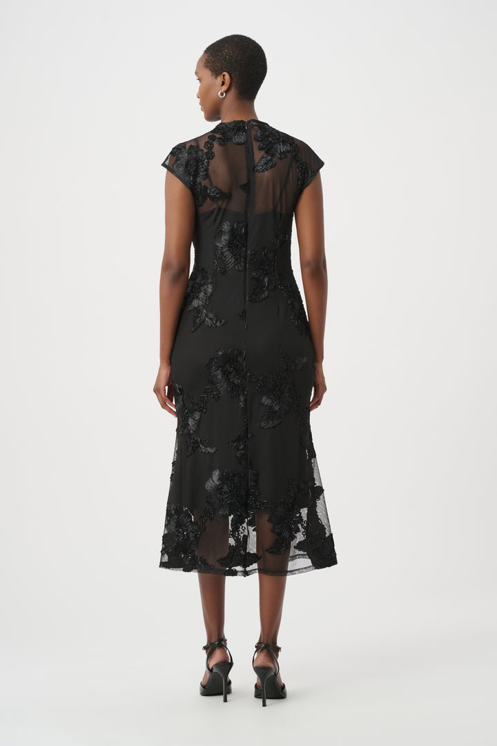 Embellished Trumpet Dress 264143