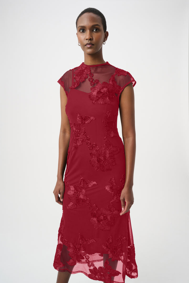 Embellished Trumpet Dress 264143