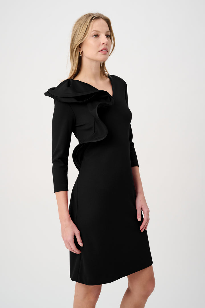 Statement Ruffle A-Line Dress 264152