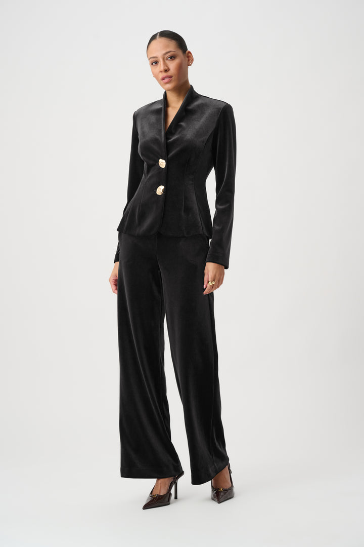 Velvet Fitted Blazer 264154