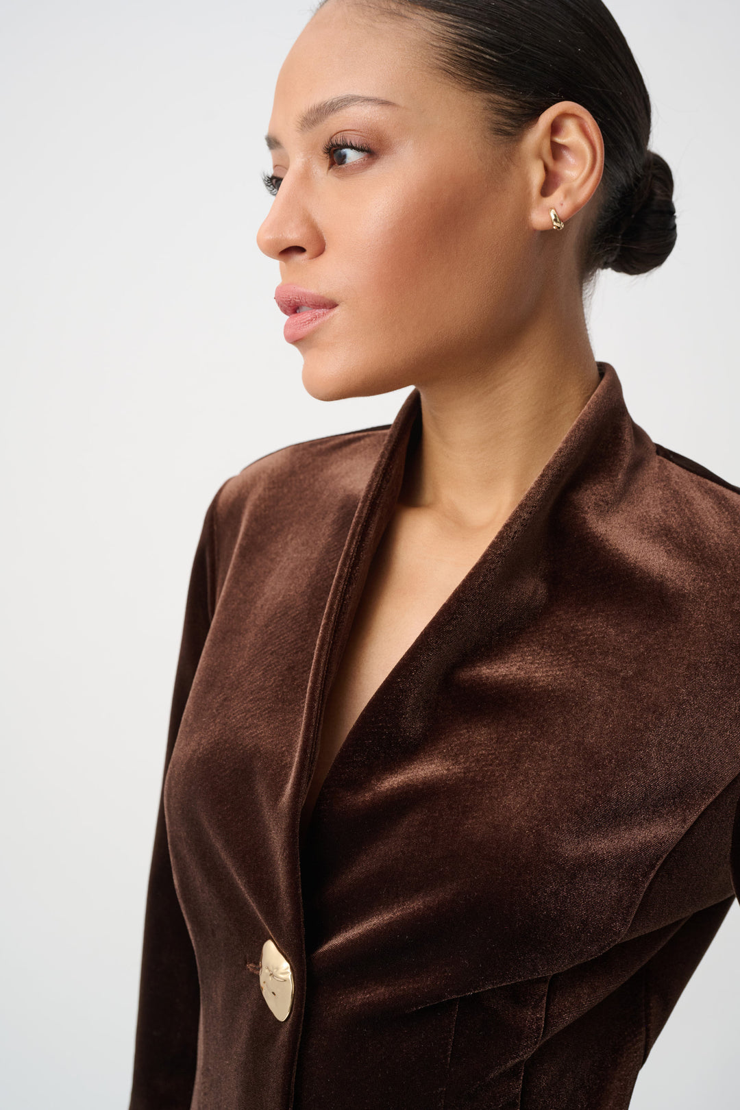Velvet Fitted Blazer 264154