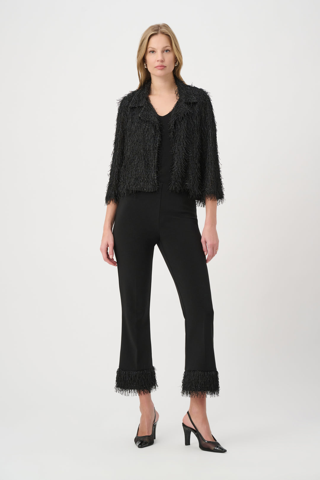 Fringed Flared Pant 264157