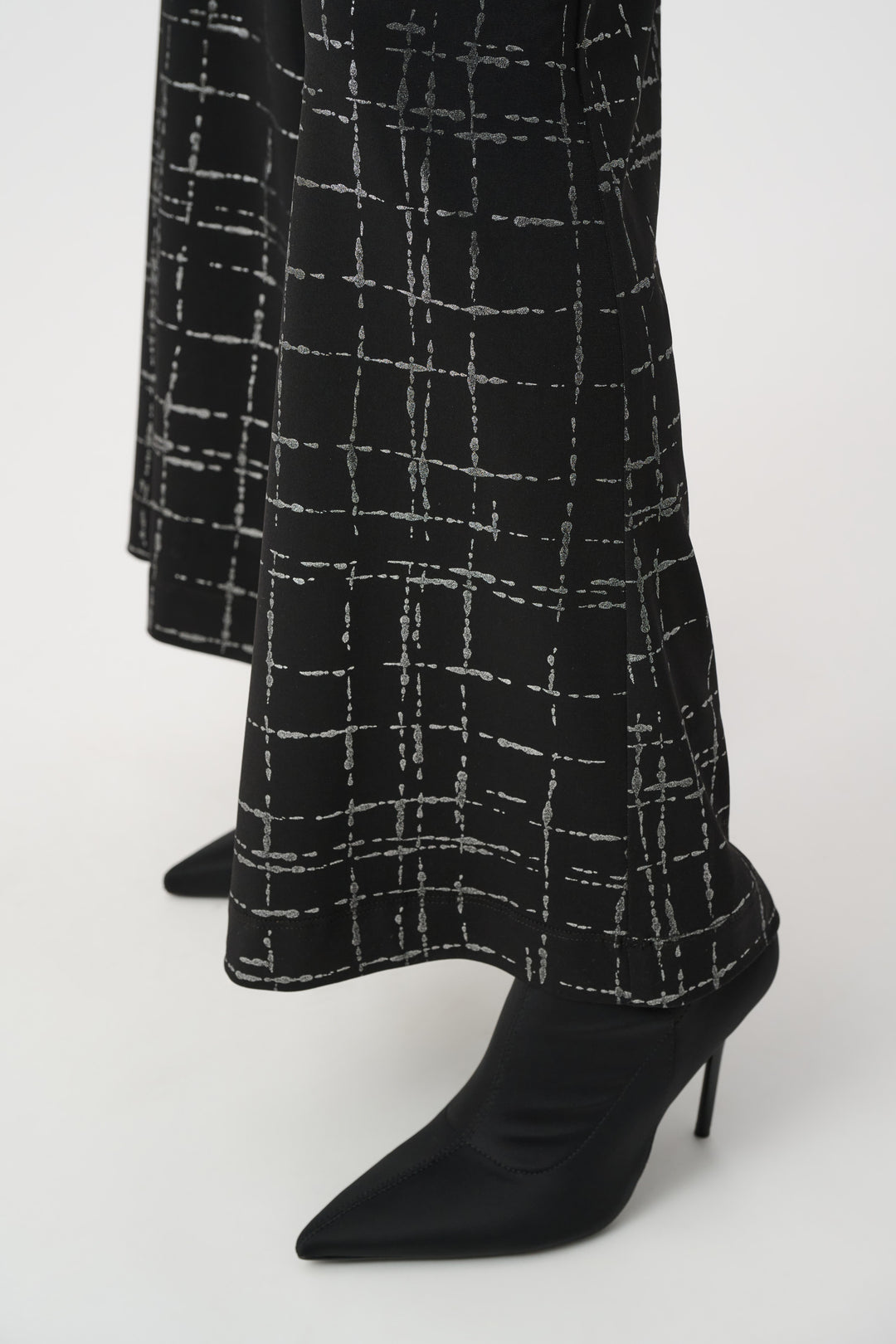 Plaid Wide-Leg Pants 264158