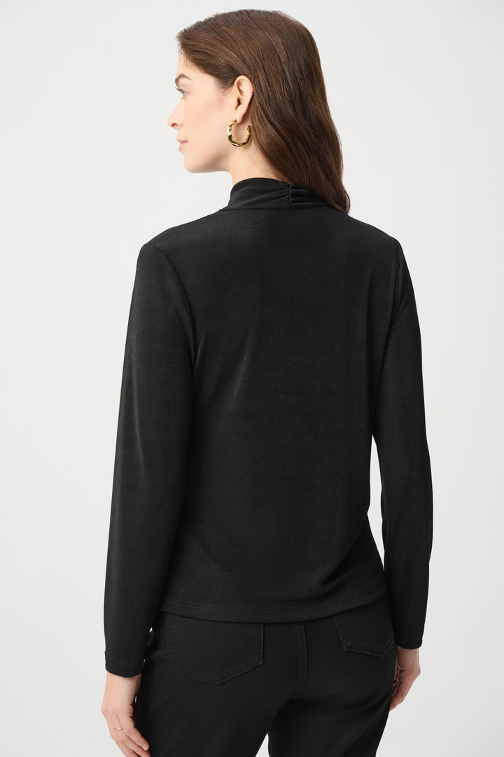 Twisted Mock Neck Top 264172