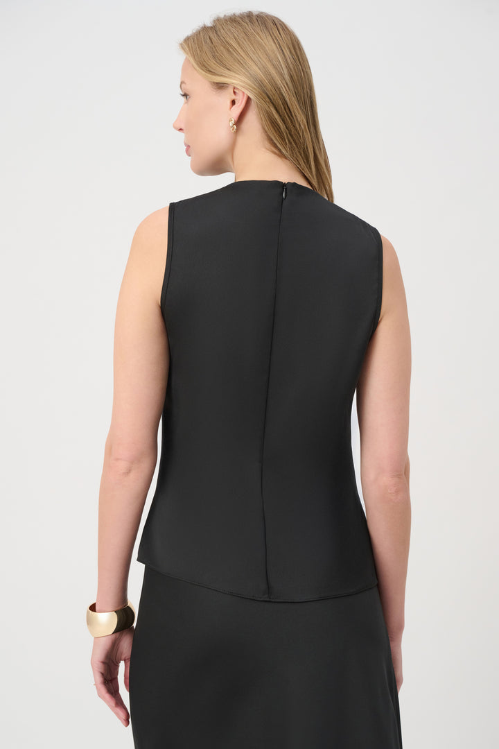 Recycled Satin Sleeveless Top 264174