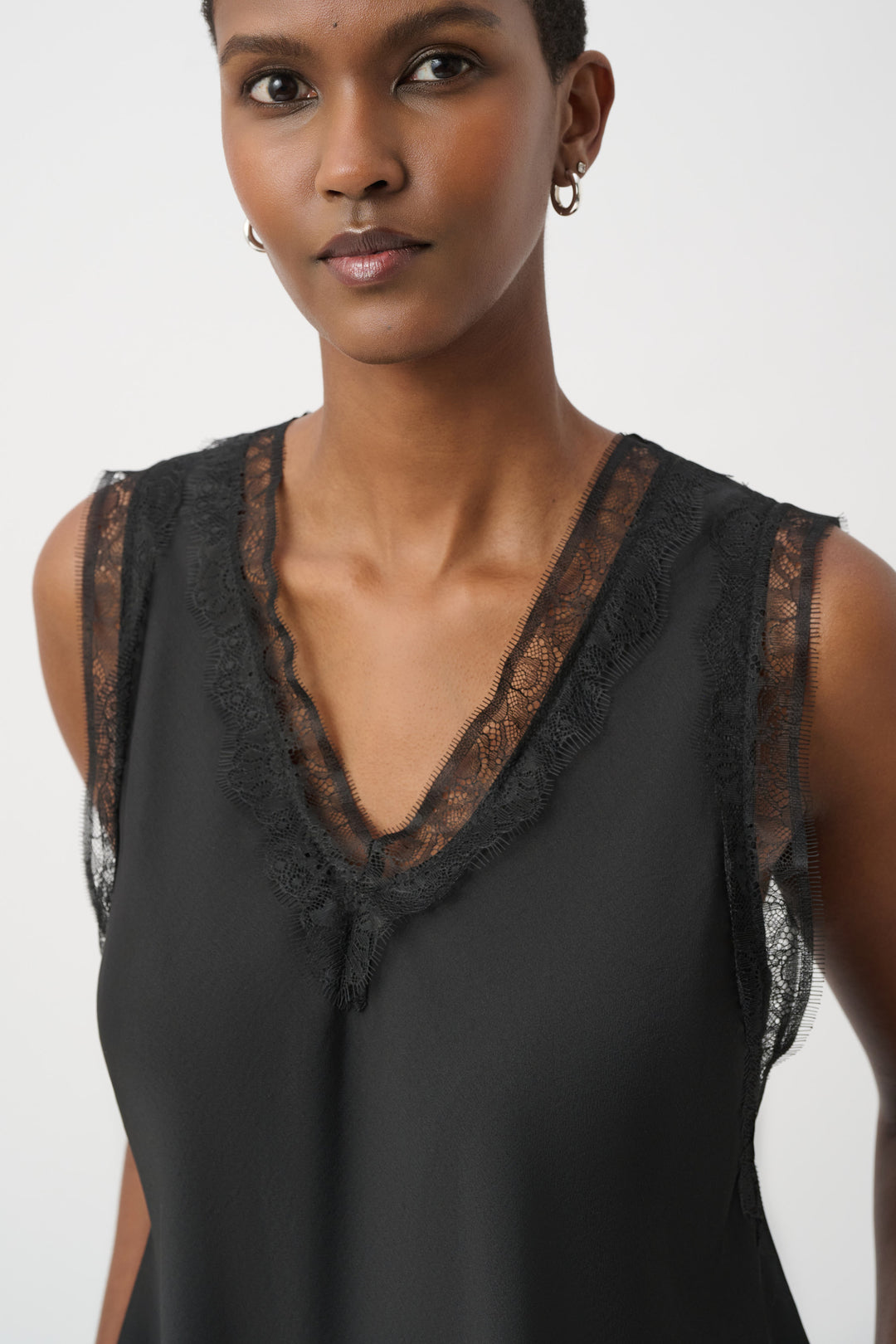 Recycled Satin Sleeveless Top 264175