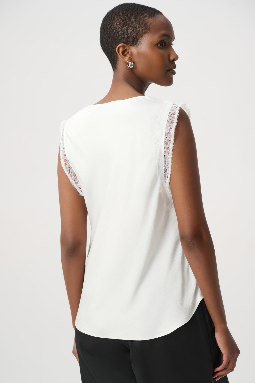 Recycled Satin Sleeveless Top 264175